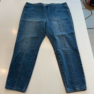 Soft Surroundings, Stretch Pull On Jeans, Size PXL